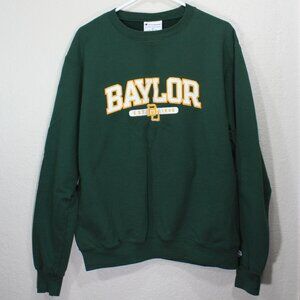Champion Baylor University Crewneck Sweatshirt Medium